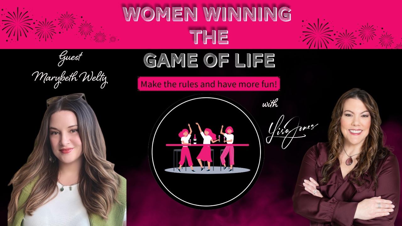 Marybeth Welty and host Lisa Jones on Women Winning the Game of Life on e360tv
